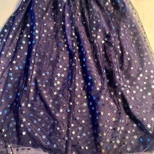 Beautiful star chrome skirt perfect for costumes and party
